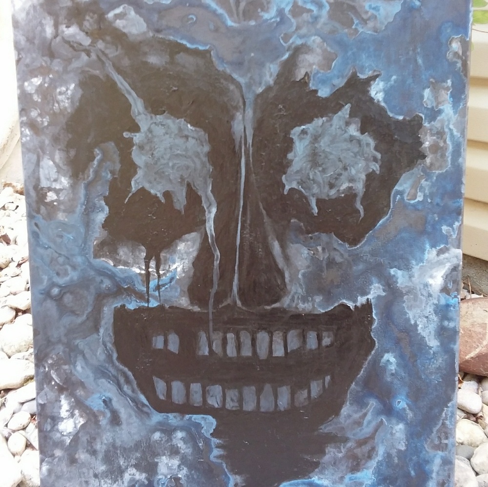 Painting... Blue Demon